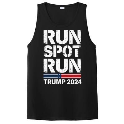 Run Spot Run Trump 2024 President Trump 2024 PosiCharge Competitor Tank