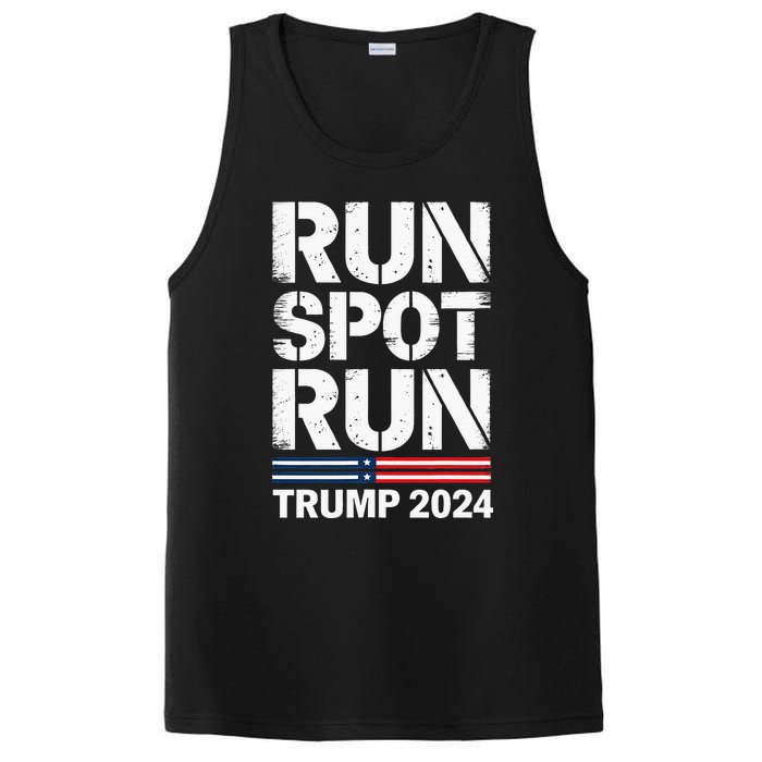 Run Spot Run Trump 2024 President Trump 2024 PosiCharge Competitor Tank