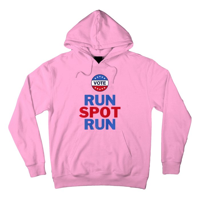 Run Spot Run. Trump And Harris Debate. Economic Plan Hoodie