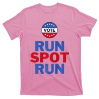 Run Spot Run. Trump And Harris Debate. Economic Plan T-Shirt