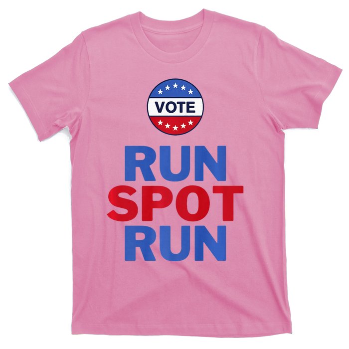 Run Spot Run. Trump And Harris Debate. Economic Plan T-Shirt