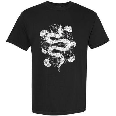 Rose Snake Garment-Dyed Heavyweight T-Shirt