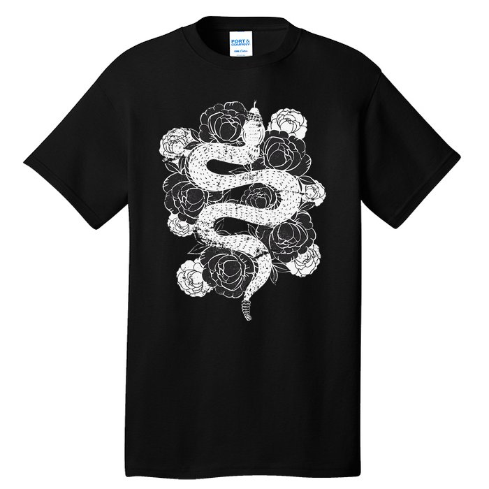 Rose Snake Tall T-Shirt