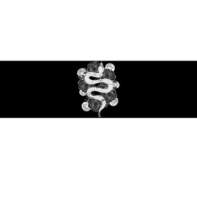 Rose Snake Bumper Sticker