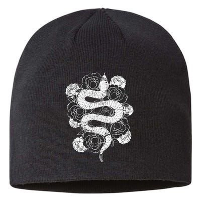 Rose Snake Sustainable Beanie