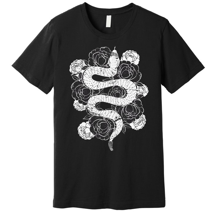 Rose Snake Premium T-Shirt