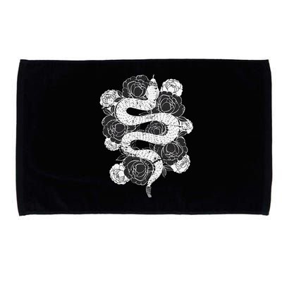 Rose Snake Microfiber Hand Towel