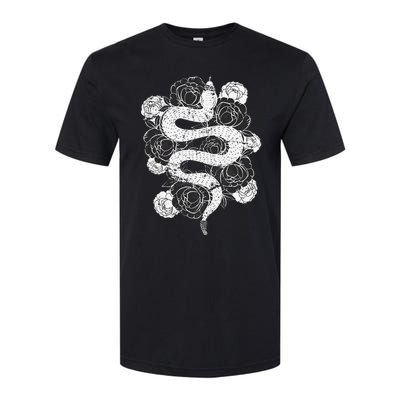 Rose Snake Softstyle CVC T-Shirt