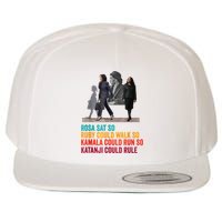 Rosa Sat Ruby Walk Kamala Run So Ketanji Could Rule Kbj Meme Wool Snapback Cap