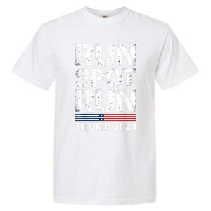 Run Spot Run Trump 2024 President Trump 2024 Garment-Dyed Heavyweight T-Shirt