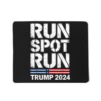 Run Spot Run Trump 2024 Debate Quote Funny Political Mousepad