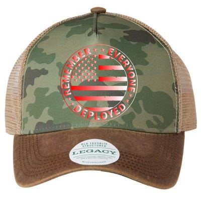 R.E.D. Soldiers Remember Everyone Deployed R.E.D. Friday Legacy Tie Dye Trucker Hat