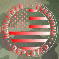 R.E.D. Soldiers Remember Everyone Deployed R.E.D. Friday Legacy Tie Dye Trucker Hat