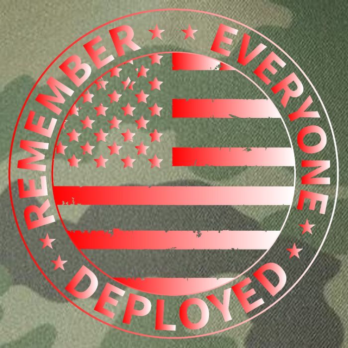R.E.D. Soldiers Remember Everyone Deployed R.E.D. Friday Legacy Tie Dye Trucker Hat
