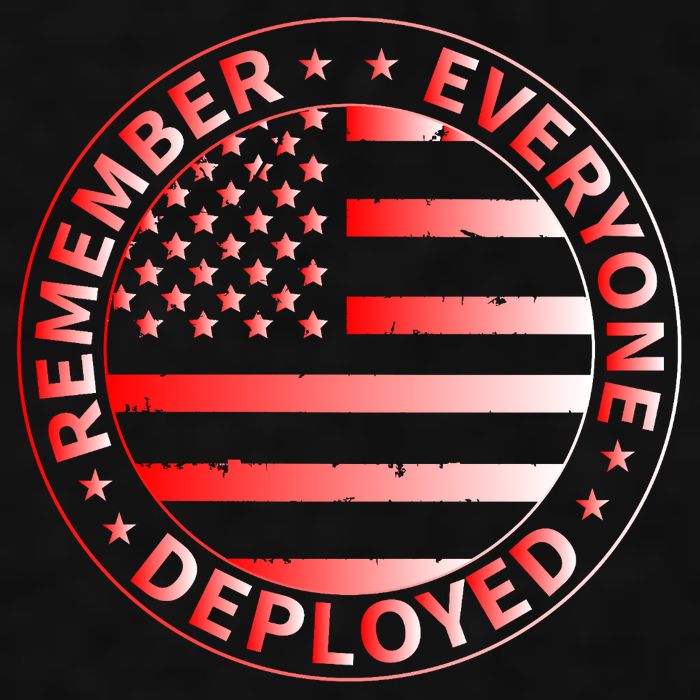 R.E.D. Soldiers Remember Everyone Deployed R.E.D. Friday Ladies PosiCharge Tri-Blend Wicking Tank