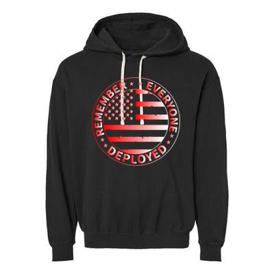 R.E.D. Soldiers Remember Everyone Deployed R.E.D. Friday Garment-Dyed Fleece Hoodie