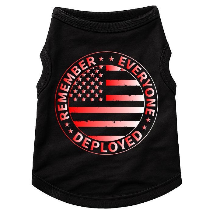 R.E.D. Soldiers Remember Everyone Deployed R.E.D. Friday Doggie Tank