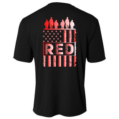 R.E.D. Soldiers Remember Everyone Deployed R.E.D. Friday Cooling Performance Crew T-Shirt