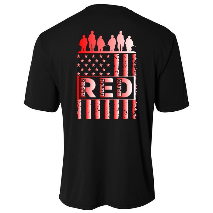 R.E.D. Soldiers Remember Everyone Deployed R.E.D. Friday Cooling Performance Crew T-Shirt