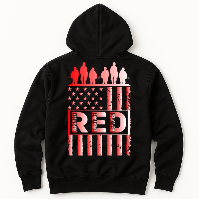 R.E.D. Soldiers Remember Everyone Deployed R.E.D. Friday Hoodie