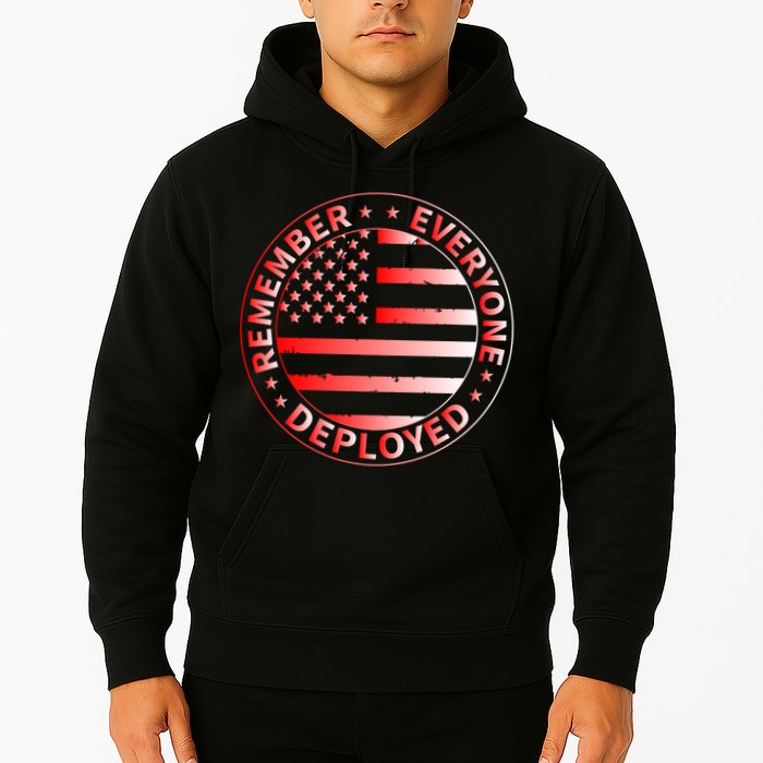 R.E.D. Soldiers Remember Everyone Deployed R.E.D. Friday Hoodie