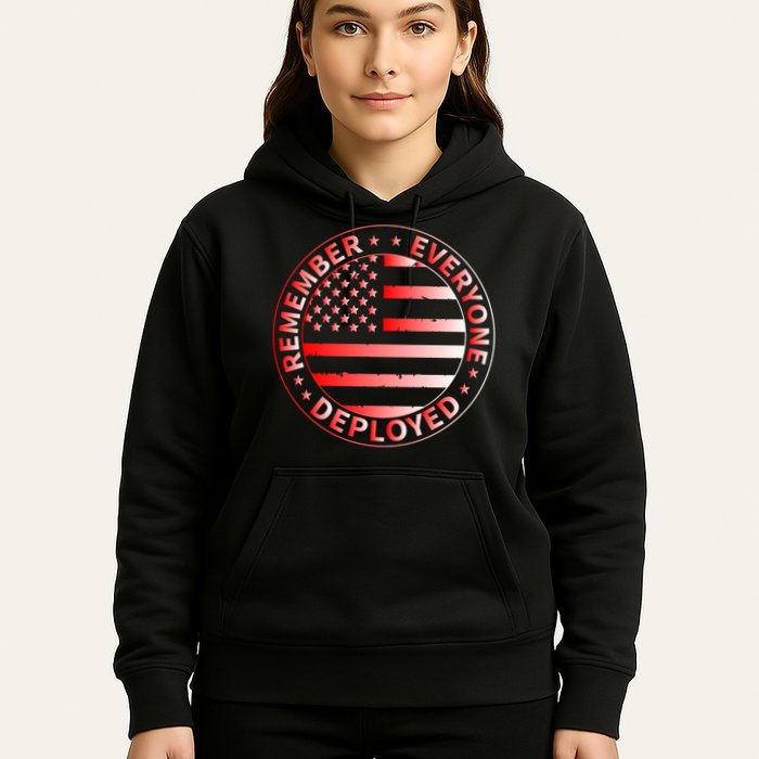 R.E.D. Soldiers Remember Everyone Deployed R.E.D. Friday Hoodie