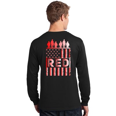 R.E.D. Soldiers Remember Everyone Deployed R.E.D. Friday Long Sleeve Shirt