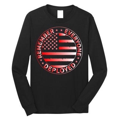 R.E.D. Soldiers Remember Everyone Deployed R.E.D. Friday Long Sleeve Shirt