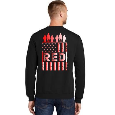 R.E.D. Soldiers Remember Everyone Deployed R.E.D. Friday Sweatshirt