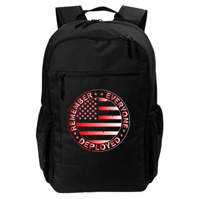 R.E.D. Soldiers Remember Everyone Deployed R.E.D. Friday Daily Commute Backpack