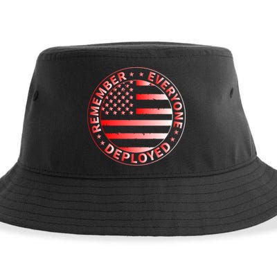 R.E.D. Soldiers Remember Everyone Deployed R.E.D. Friday Sustainable Bucket Hat