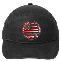 R.E.D. Soldiers Remember Everyone Deployed R.E.D. Friday 7-Panel Snapback Hat