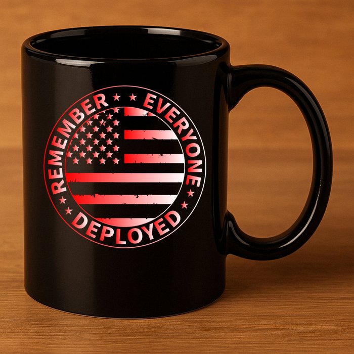 R.E.D. Soldiers Remember Everyone Deployed R.E.D. Friday 11oz C Handle Ceramic Mug