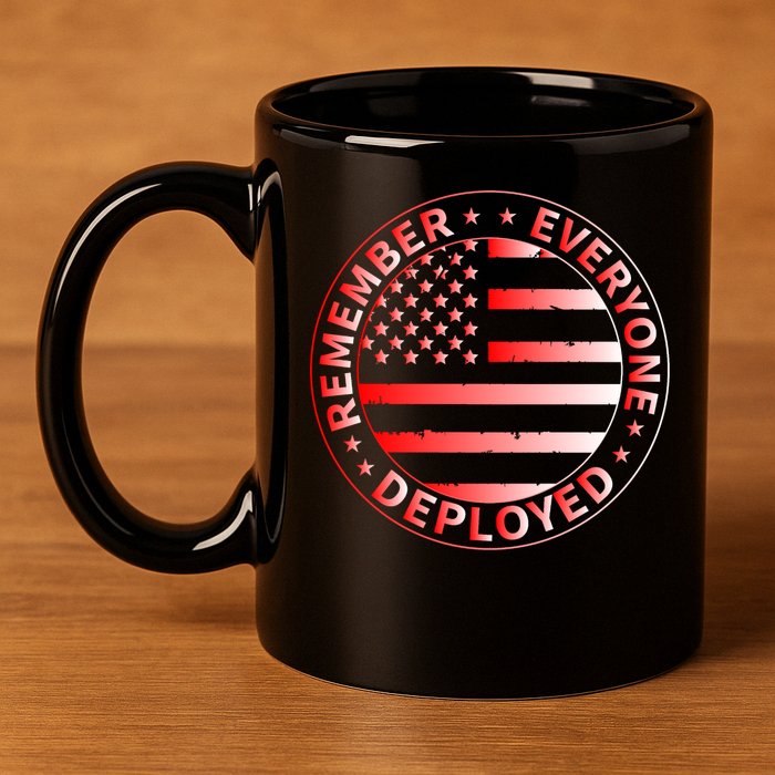 R.E.D. Soldiers Remember Everyone Deployed R.E.D. Friday 11oz C Handle Ceramic Mug