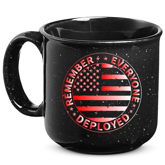 R.E.D. Soldiers Remember Everyone Deployed R.E.D. Friday 15oz Campfire Ceramic Mug