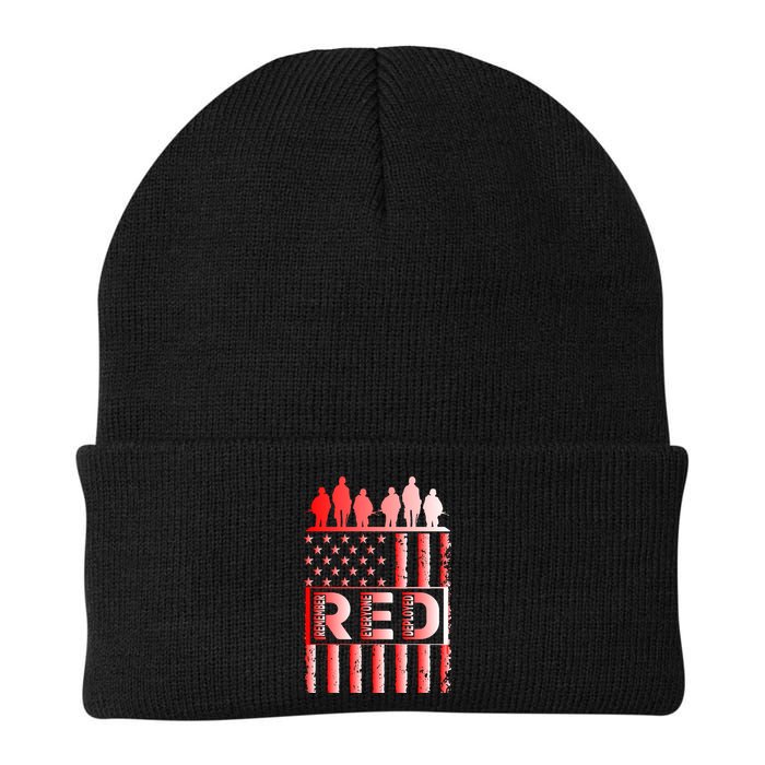 R.E.D. Soldiers Remember Everyone Deployed R.E.D. Friday Beanie