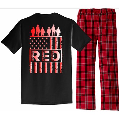 R.E.D. Soldiers Remember Everyone Deployed R.E.D. Friday Pajama Set