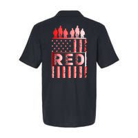 R.E.D. Soldiers Remember Everyone Deployed R.E.D. Friday Softstyle Adult Sport Polo