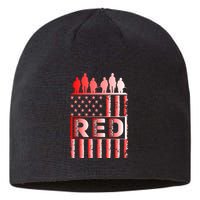 R.E.D. Soldiers Remember Everyone Deployed R.E.D. Friday Sustainable Beanie