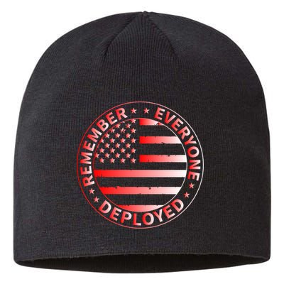 R.E.D. Soldiers Remember Everyone Deployed R.E.D. Friday Sustainable Beanie
