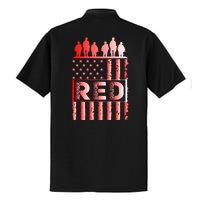 R.E.D. Soldiers Remember Everyone Deployed R.E.D. Friday Dry Zone Grid Polo