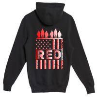 R.E.D. Soldiers Remember Everyone Deployed R.E.D. Friday Premium Pullover Hoodie