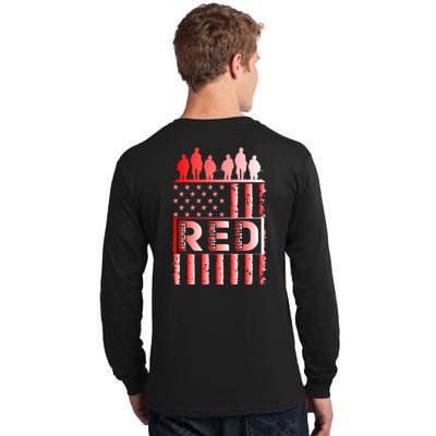 R.E.D. Soldiers Remember Everyone Deployed R.E.D. Friday Tall Long Sleeve T-Shirt