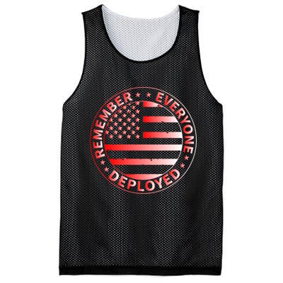 R.E.D. Soldiers Remember Everyone Deployed R.E.D. Friday Mesh Reversible Basketball Jersey Tank