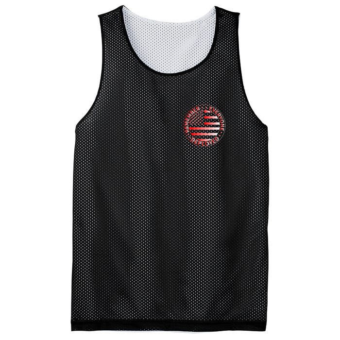 R.E.D. Soldiers Remember Everyone Deployed R.E.D. Friday Mesh Reversible Basketball Jersey Tank