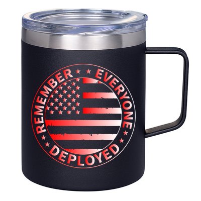 R.E.D. Soldiers Remember Everyone Deployed R.E.D. Friday 12oz Stainless Steel Coffee Mug