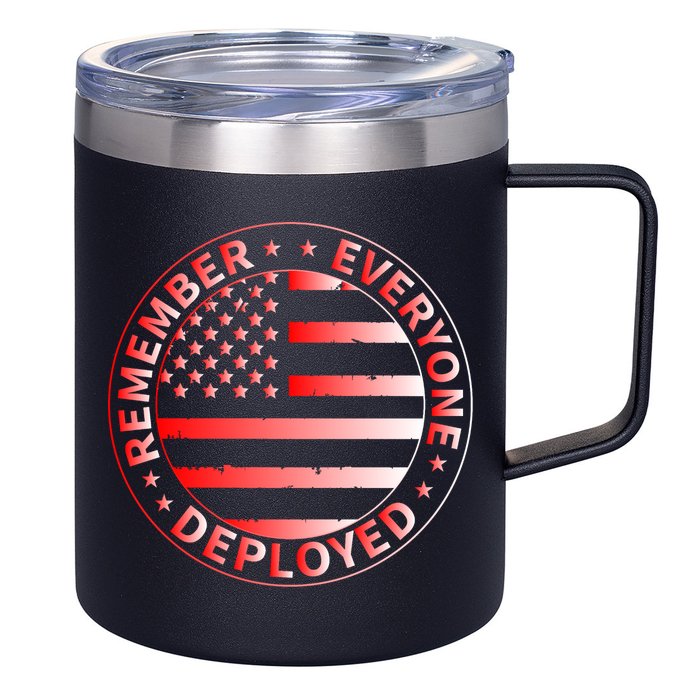 R.E.D. Soldiers Remember Everyone Deployed R.E.D. Friday 12oz Stainless Steel Coffee Mug