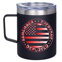 R.E.D. Soldiers Remember Everyone Deployed R.E.D. Friday 12oz Stainless Steel Coffee Mug