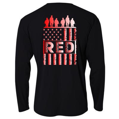 R.E.D. Soldiers Remember Everyone Deployed R.E.D. Friday Cooling Performance Long Sleeve Crew