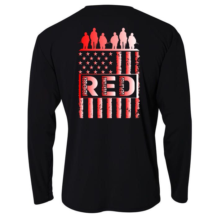 R.E.D. Soldiers Remember Everyone Deployed R.E.D. Friday Cooling Performance Long Sleeve Crew